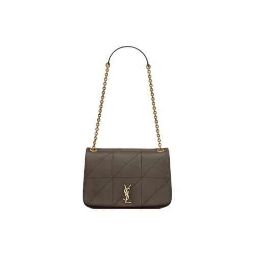 SAINT LAURENT Jamie Sheepskin Portable Crossbody Bag, Shoulder Bag Women's Light Musk