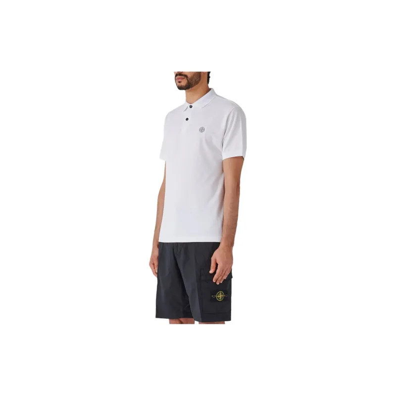 STONE ISLAND Polo Shirt Men's White-2