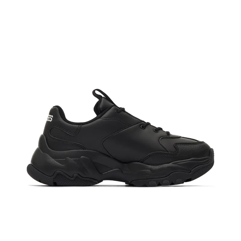 MLB Big Ball Chunky Low Top Chunky Sneakers Unisex Black-1