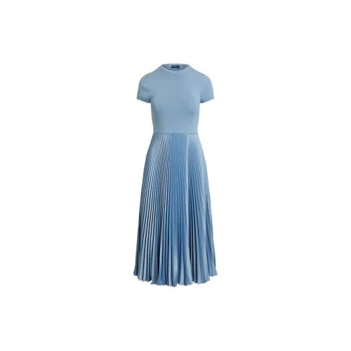 Polo Ralph Lauren Short-Sleeved Dresses Women's Blue