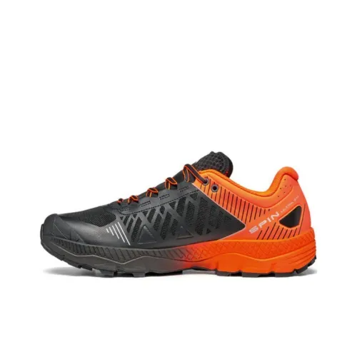 SCARPA Spin Ultra Running Shoes Unisex Low-Top Black/Orange