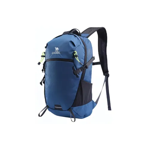 CAMEL Fabric Backpack Regular Unisex Azure Blue