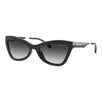 MICHAEL KORS Plastic Irregular Shape Sunglasses Women's Black
