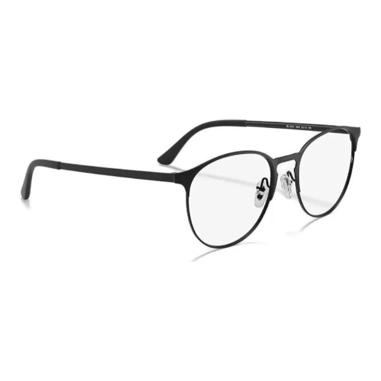 RayBan Metal Oval Eyeglass Frames Men's Black-3