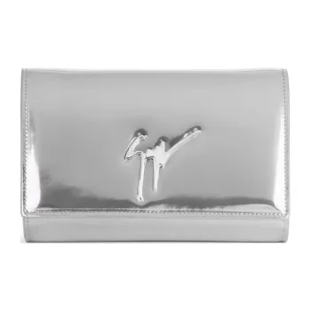 Giuseppe Zanotti Cleopatra Leather Clutch