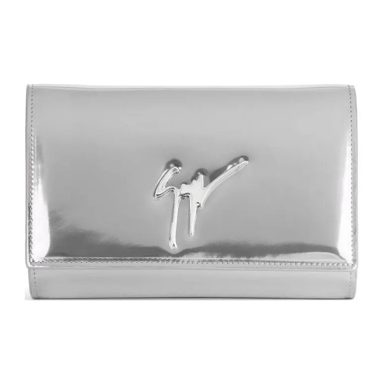 Giuseppe Zanotti Cleopatra Leather Clutch-0