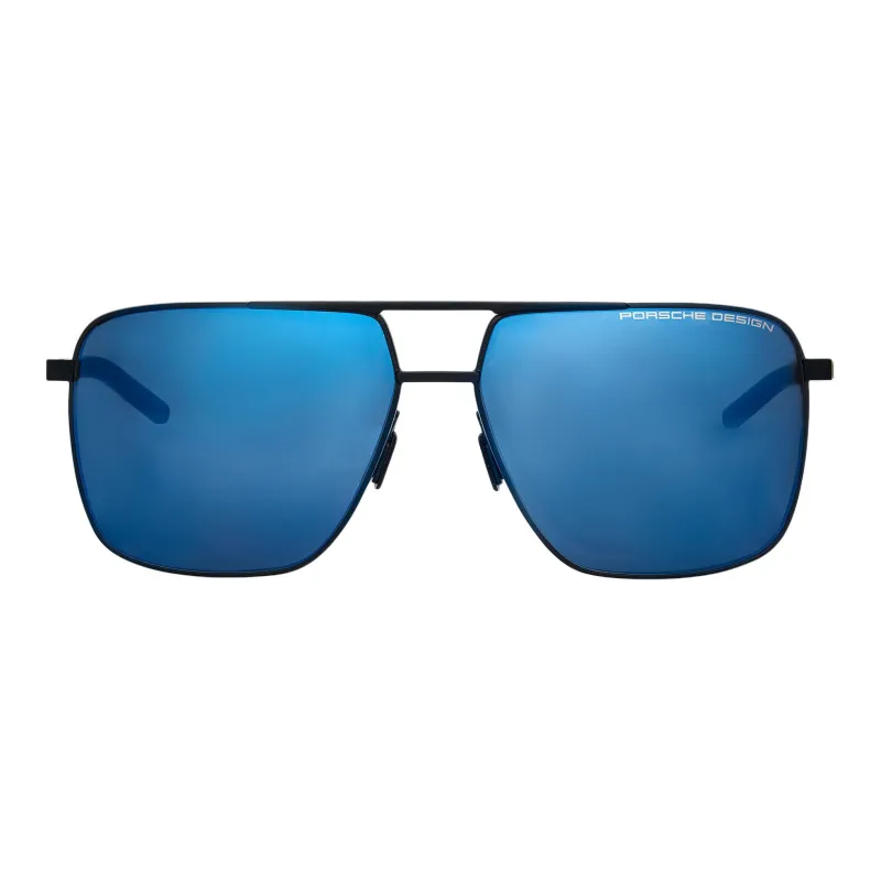 PORSCHE DESIGN Square Sunglasses Men's Blue-1