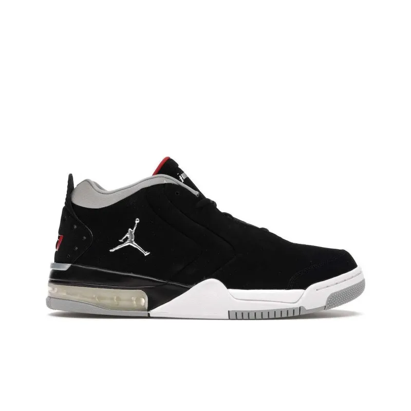 Jordan Big Fund Black Metallic Silver University Red-2