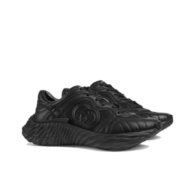 GUCCI Ripple Sneaker 'Black'-3