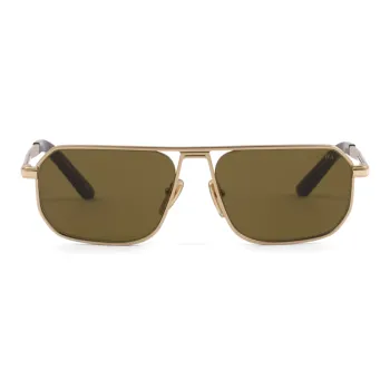 PRADA Logo plaque Pilot frame Sunglasses