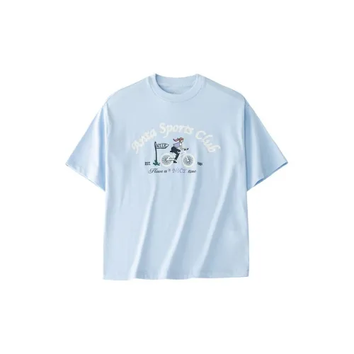 ANTA Life Collection T-Shirts Women's Water Sky Blue