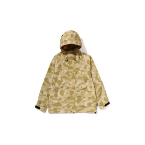 A BATHING APE Jackets Men Khaki