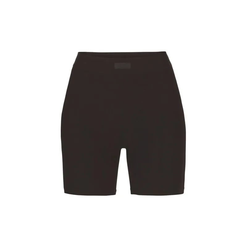 SKIMS SOFT LOUNGE BOXER Underpants Women's ONYX/Onyx-0
