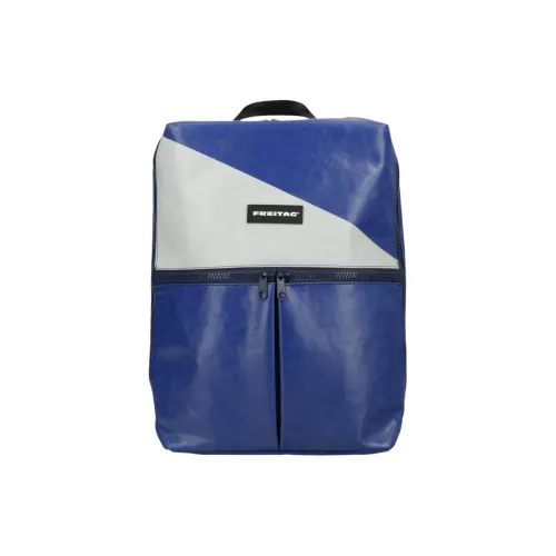 FREITAG Backpacks Royal Blue With White Accents