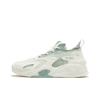 361° Floral Bloom Cushioning Anti Slip And Wear Resistant Low Top Casual Shoes Women's White Green