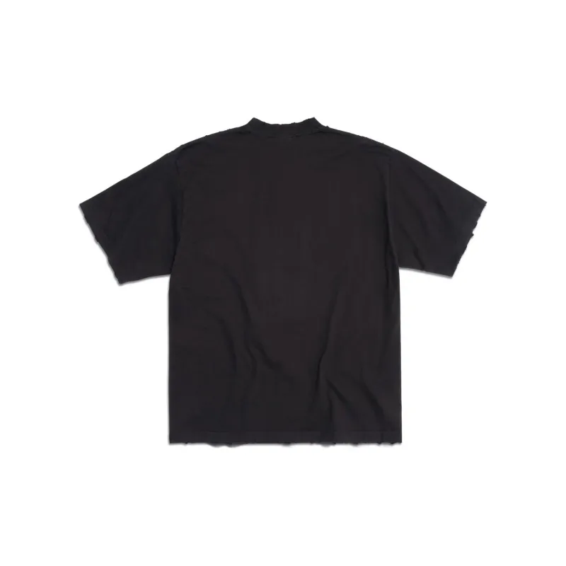 Balenciaga T Shirt Unisex Black Regular Fit-1