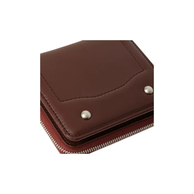 Lemaire Cow Leather Shoulder Bag Crossbody Bag Wallet Women's Chocolate-4