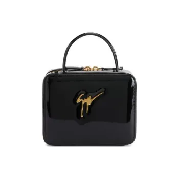 giuseppe zanotti Filomenhe Logo-plaque Clutch Bag