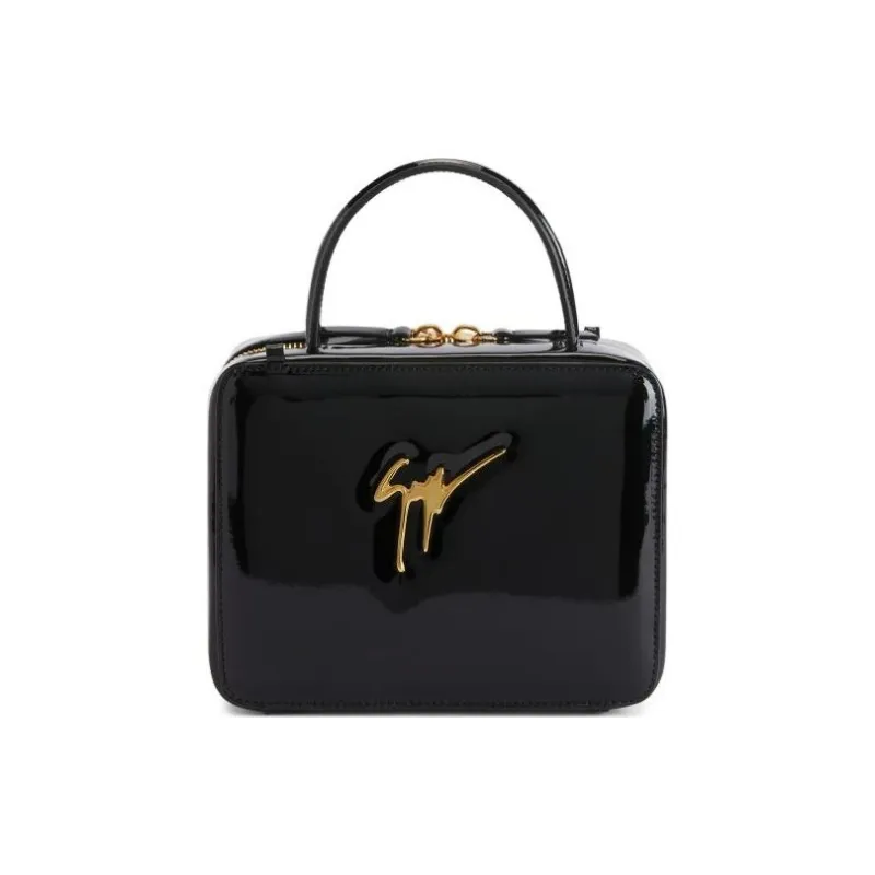 giuseppe zanotti Filomenhe Logo-plaque Clutch Bag-0