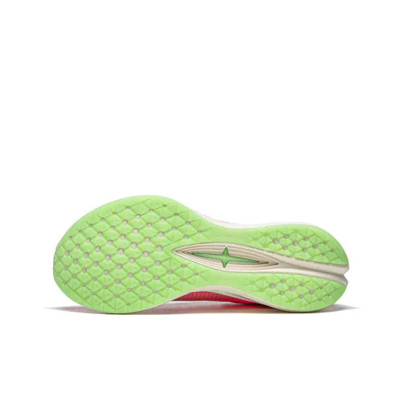LiNing Red Hare 7 Pro Cushioning, Slip Resistant, Rebound Low Top Sprint Running Shoes Women's Soft Cherry Blossom Pink-4