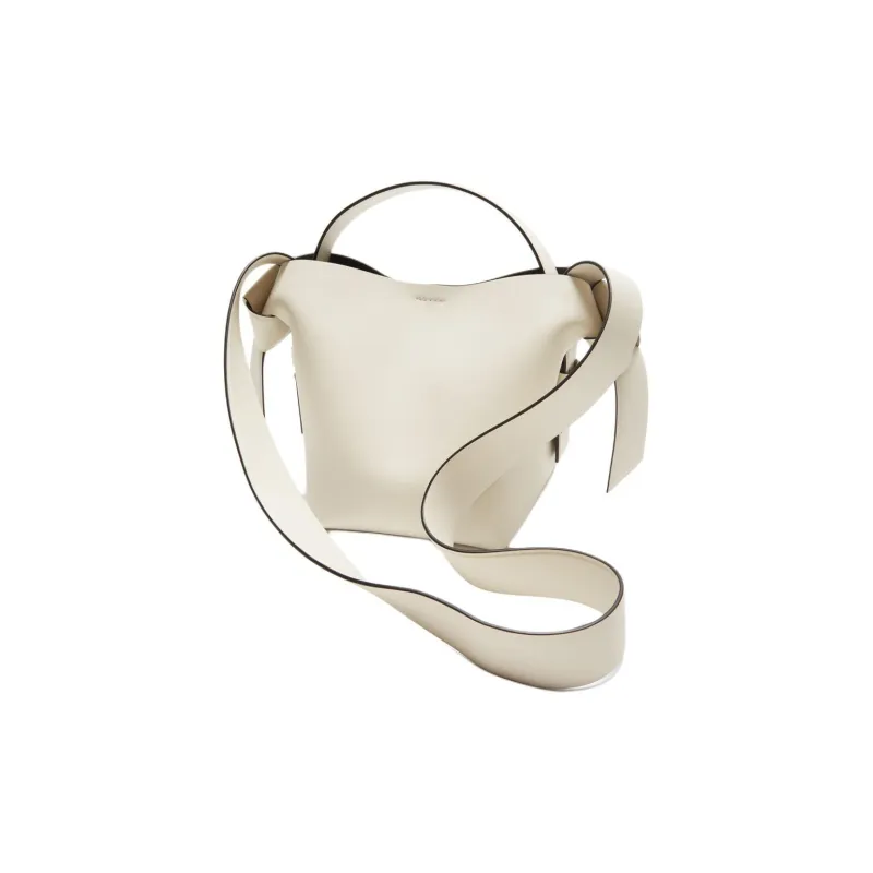 Acne Studios Musubi Calfskin Handbag Shoulder Bag Mini Women's White-1