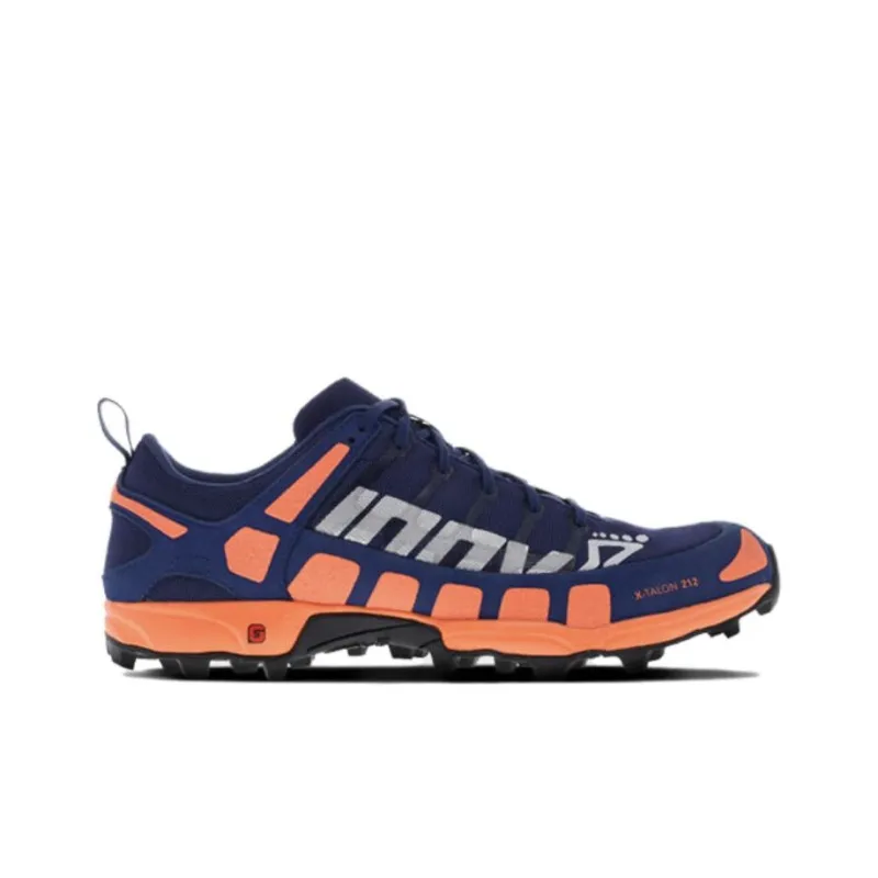 INOV-8 Cushioning Breathable Low-Top Running Shoes Men's Blue Orange-1