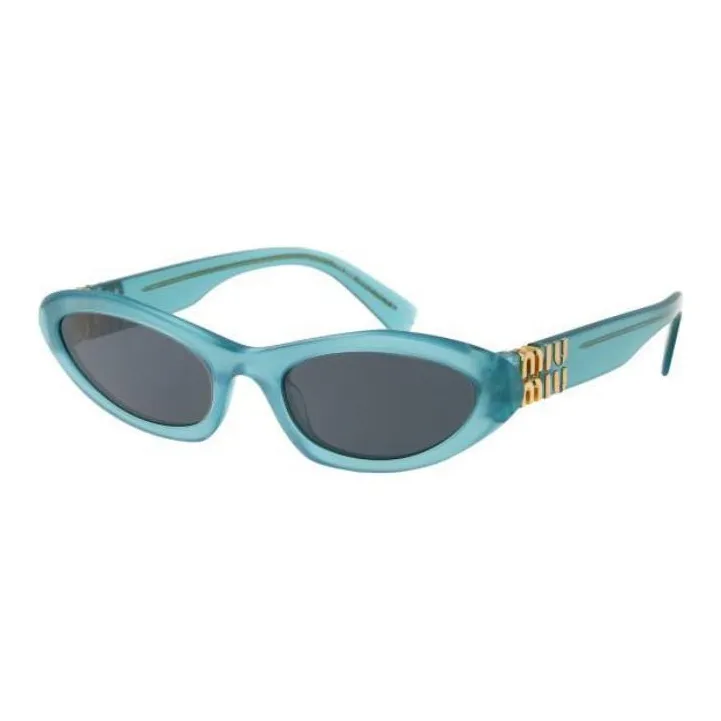 MIU MIU Oval Frame Sunglasses-1