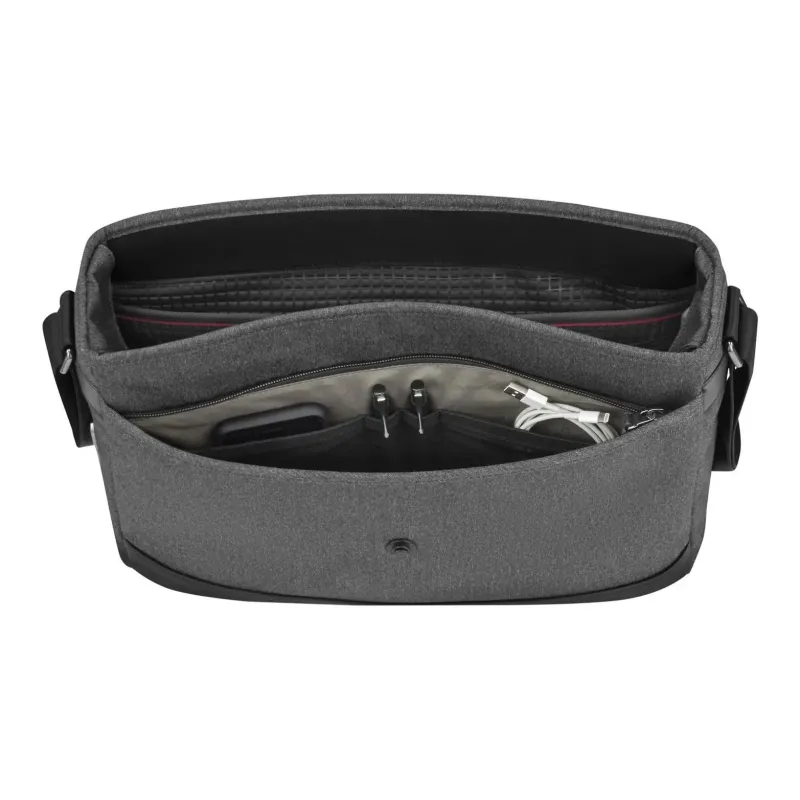 VICTORINOX Polyester Messenger Bag Crossbody Bag Shoulder Bag Men's Gray-6