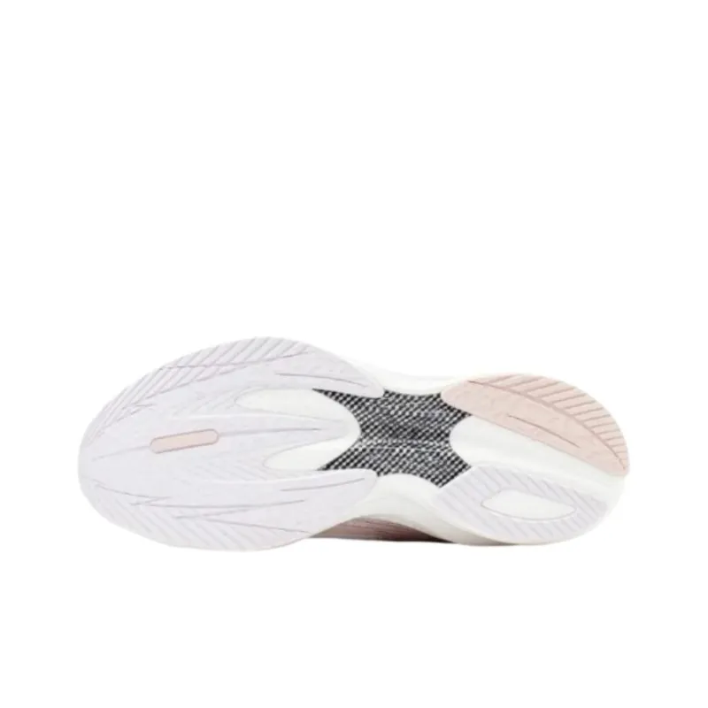 361° CarbonStride CQT Cushioning Low Top Running Shoes Men's Pink-3