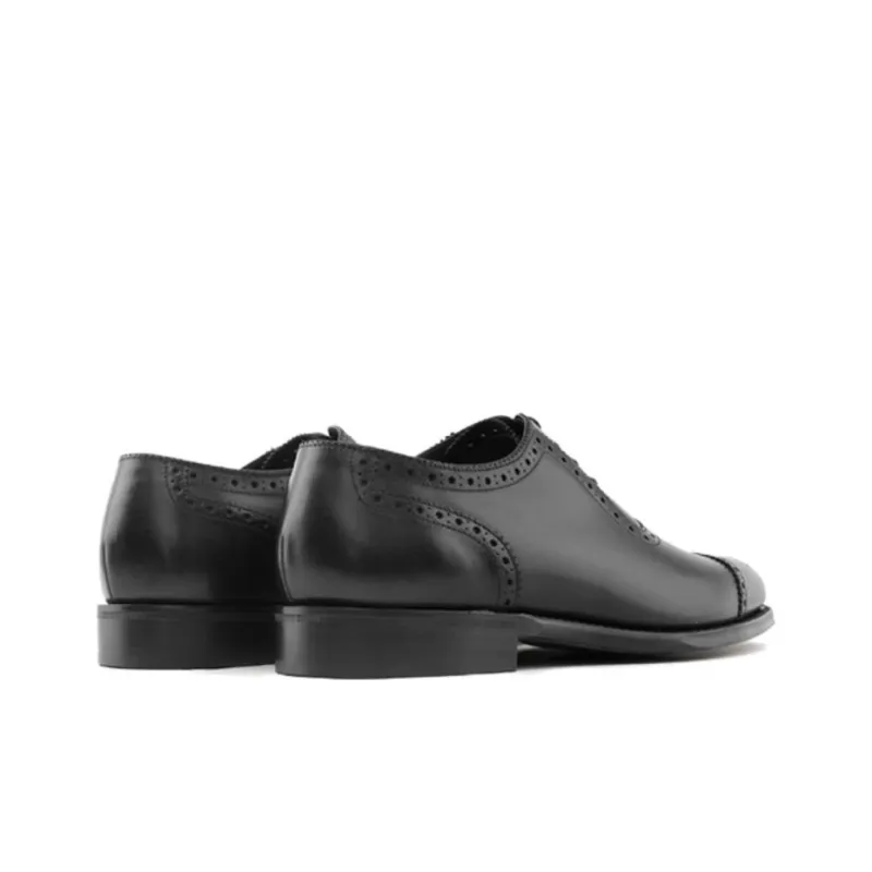 LOAKE Dress Shoes Men Low Top Black-3
