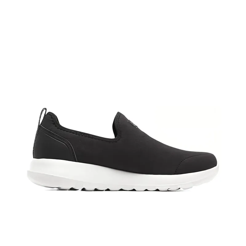 Skechers GO WALK Ma Anti-Slip And Wear-Resistant Breathable Low-Top Sports Casual Shoes Men's Black White-1