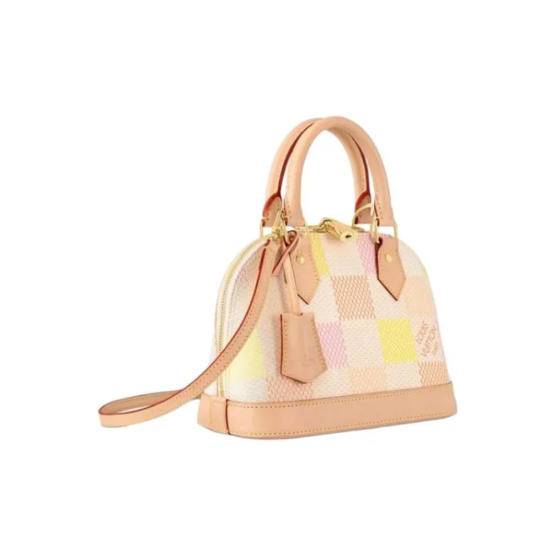LOUIS VUITTON Alma Bb Peach-1