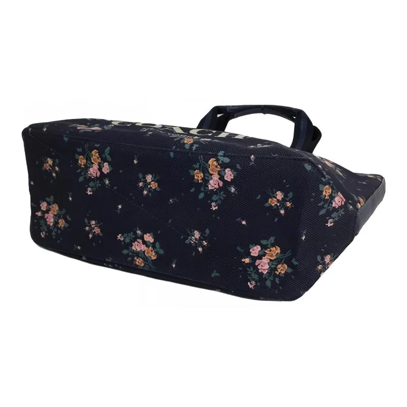 COACH Disney Sump Bunny Collaboration Eco Friendly Material Canvas Tote Bag Shopping Bag Shoulder Bags Women's Black-4