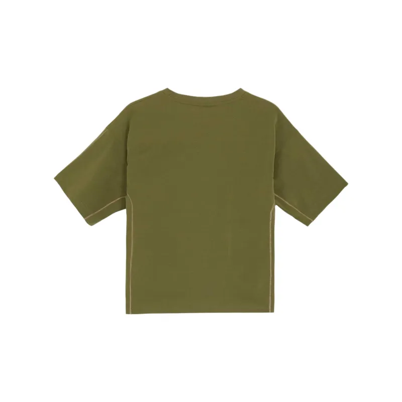PUMA CORE HERITAGE T Shirts Men Olive Green-1