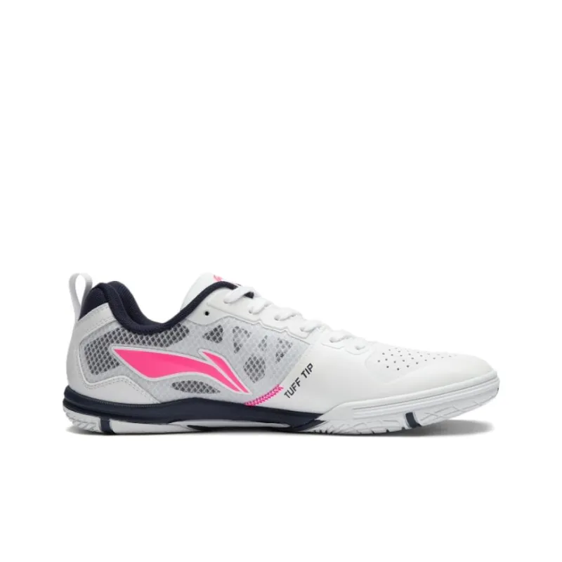 LiNing Hawkeye 2.0 PRO Wear-Resistant Slip-Resistant Low-Top Training Shoes Unisex White Pink-1