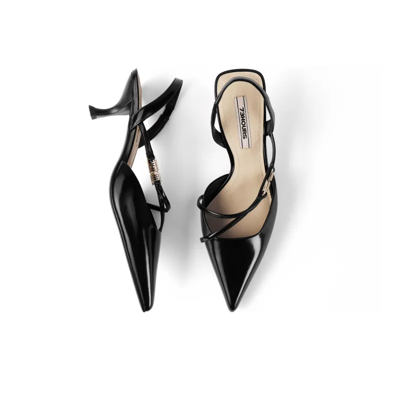 73Hours High Heels Women's White/Black/Green/Pink-9