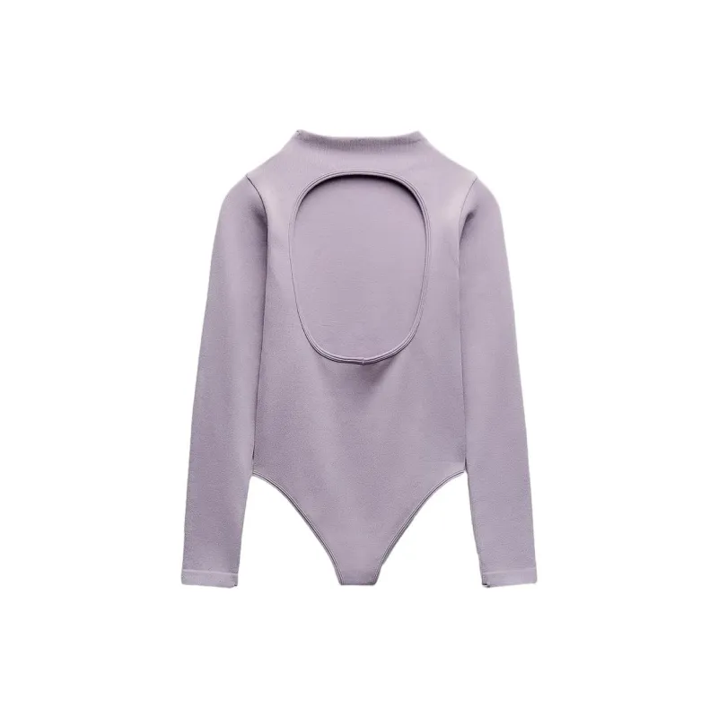 ZARA Bodysuits Women's Light Purple-1