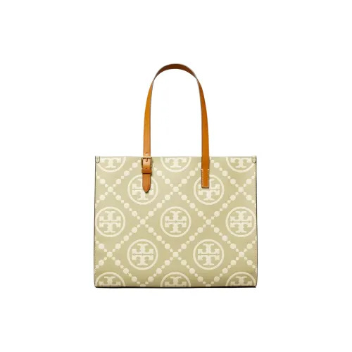 TORY BURCH T Monogram Shoulder Bags Olive