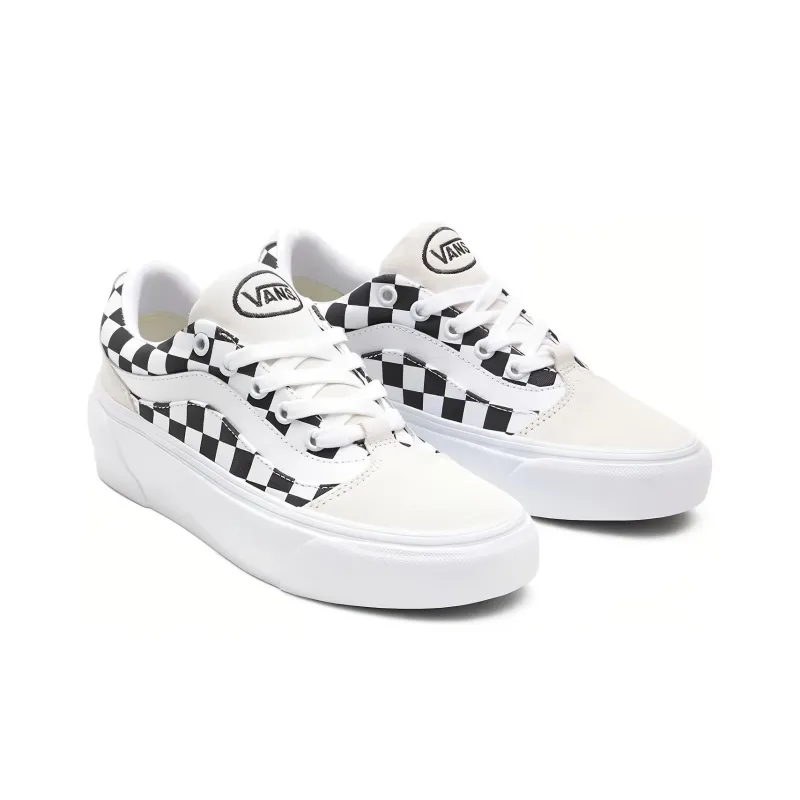 Vans Suede Shape Ni Black/White Women's-2