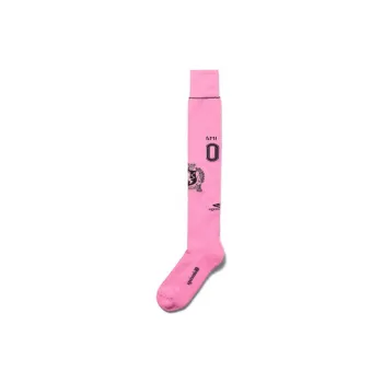 Balenciaga Knee-High Socks Regular Fit Women's 1 Pack Pink