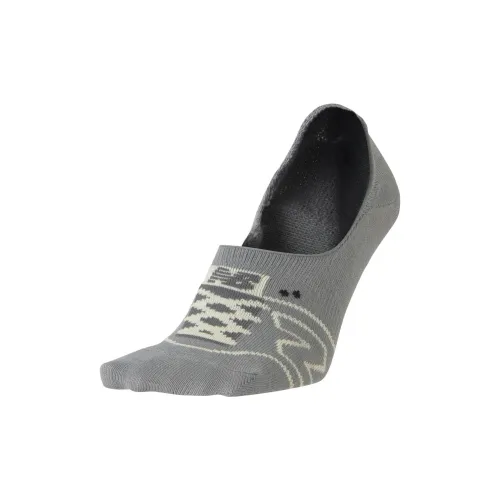 New Balance No-Show Socks Unisex 1 Pack Slate Gray