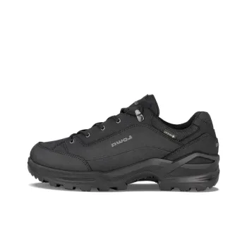 Lowa Gorete Cushioning Low Top Hiking Shoes Men's Black