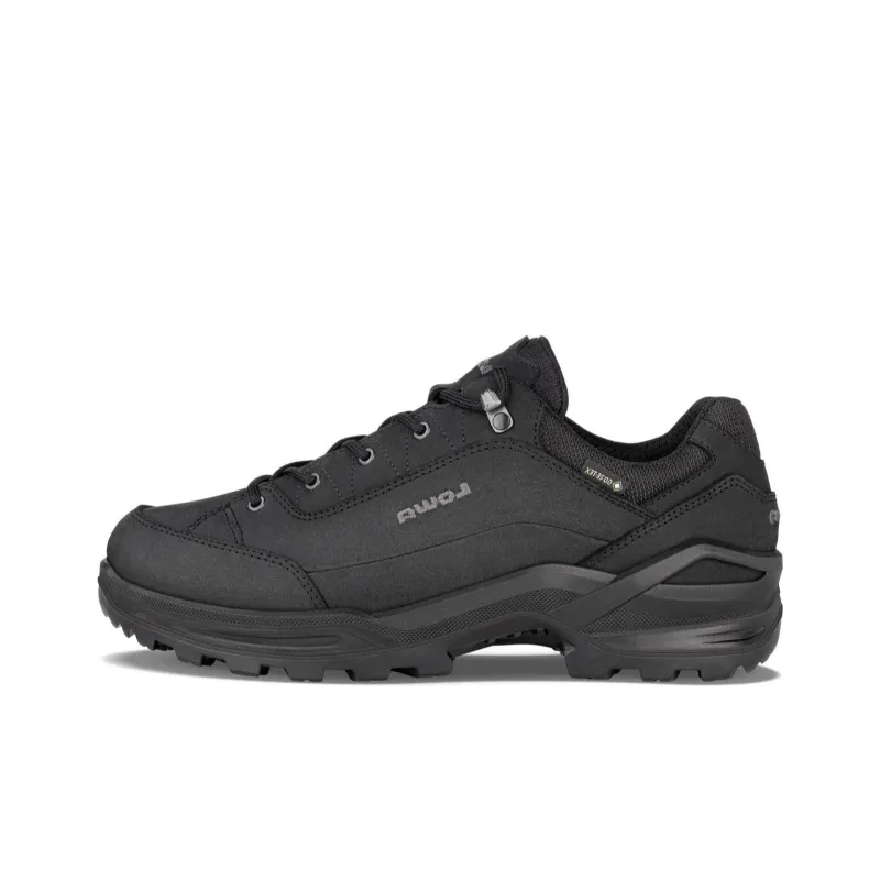 Lowa Gorete Shock Absorbers Low Top Hiking Shoes Men's Black-0