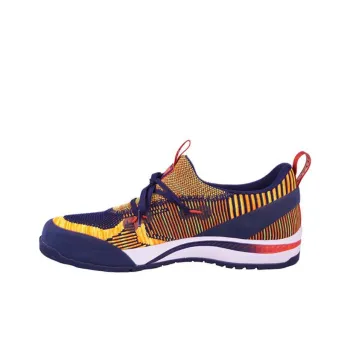 BUTORA ARA2 Cushioned Slip-Resistant Low-Top Hiking Shoes Unisex Purple Orange