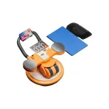 Sweat-Intense Style-Vibrant Orange, Core/Flat 2-in-1, Automatic Rebound+Sweat-Intense Belt