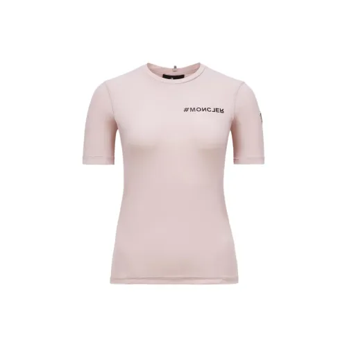 Moncler T-Shirts Women's Light Pink