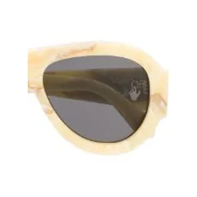 OFF WHITE Frida Pilot Sunglasses-1