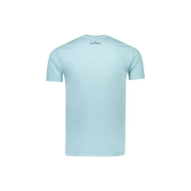 STONE ISLAND T Shirt Men's Bright Blue-1