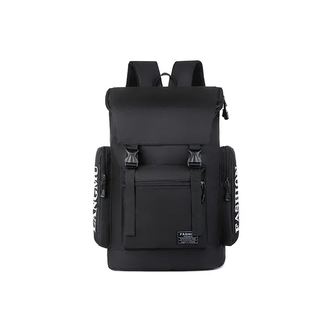GKY Nylon Backpack Men's Gray/Black-0