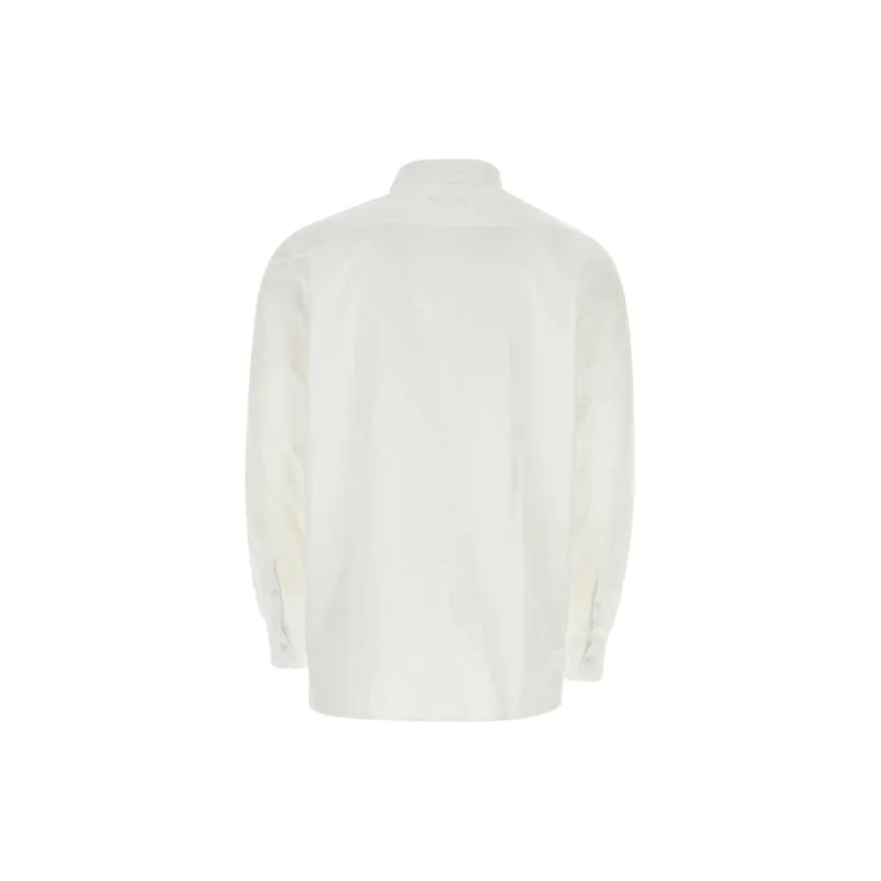 PRADA Tie Detailed Button Up Shirt-1